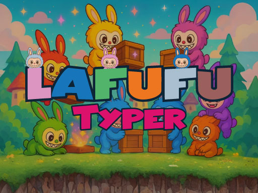 Lafufu Typer gameplay
